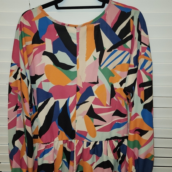 Haptics By Holly Harper In My Thoughts Peplum Top Size: Large - Picture 5 of 5